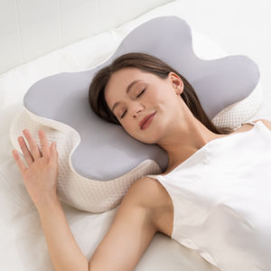 Almohada ergonómica de belleza suave con forma de mariposa con nuevo diseño de espuma viscoelástica para almohada para dormir Lumbar en la cabeza - Product Image 4