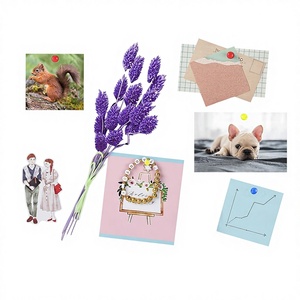 Tableau d'affichage en liège HOLYDE Modèle 1008 pour messages, notes et photos, idéal pour les murs d'apprentissage des enfants - Vente en gros - Product Image 5