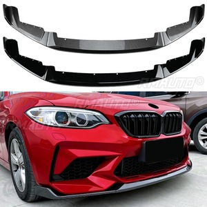 Front Bumper Diffuser Splitter Spoiler Front Lip <b>Apron</b> Cover for BMW 2 Series F87 M2 CS 2016-2021 Car Accessories - Product Image 2