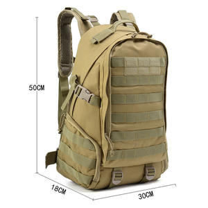 Mochila Táctica de Supervivencia Impermeable Negra para Campismo, Senderismo y Deportes al Aire Libre, Personalizada 2025 - Product Image 5