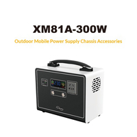 Kits d'encastrement pour alimentation portable extérieure 12V vers 220V, onduleur à onde sinusoïdale pure, boîtier de batterie externe DIY PCBA avec ventilateur de refroidissement