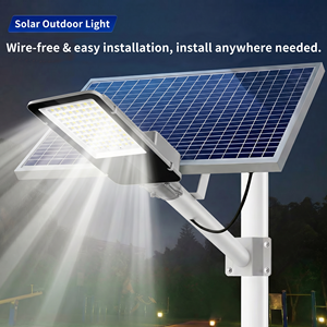 3000W <span class=keywords><strong>LED</strong></span> 태양광 가로등 벽걸이형 IP65 방수 10000mAh 배터리 내장 리모컨 포함 CE 인증 - Product Image 4