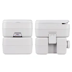 Seaflo 5 Gallon Waste Tank Portable Toilet Camping Porta Potty RV Toilet With Detachable Tanks Flushable Easy to use