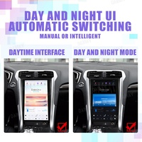 Autoradio 13,6 pouces pour Mondeo Fusion MK5 2013 2014 2015 2016 2017 2018 2019 2020 Écran vertical Navigation multimédia