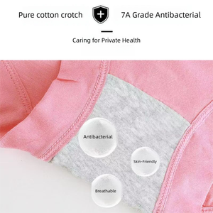 Ropa Interior Antibacteriana de Cintura Alta para Mujer, con Entrepierna de Algodón, Tallas Grandes (hasta 100 kg), para Mujeres de Mediana Edad, Envío Directo - Product Image 5