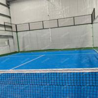 Grand terrain de padel panoramique commercial pour usage extérieur et intérieur, terrain de paddle-tennis avec verre trempé de 12 mm, fabricant chinois pour le padel