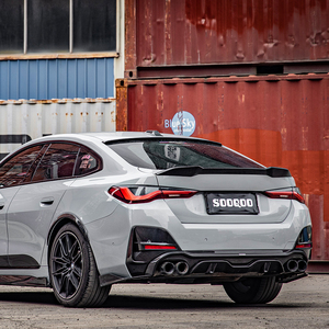 Diffusore Posteriore in Fibra di Carbonio Prepreg SOOQOO V2 per <span class=keywords><strong>BMW</strong></span> <span class=keywords><strong>Serie</strong></span> <span class=keywords><strong>4</strong></span> <span class=keywords><strong>Gran</strong></span> Coupé G26 2021+ - Product Image 3