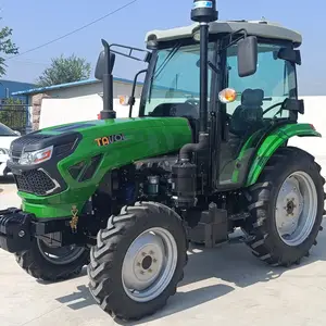 Bauernhof maschinen günstige preis 55hp 4wd kabine bauernhof traktor