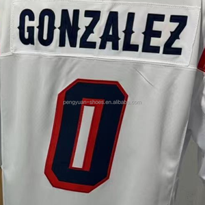 Christian Gonzalez Beyaz Özel Seri En Kaliteli Dikişli Amerikan Futbolu Forması Gönderime Hazır - Product Image 1