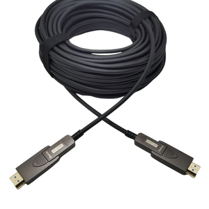 AOC <span class=keywords><strong>HDMI</strong></span> sợi cáp quang Cáp <span class=keywords><strong>HDMI</strong></span> Cáp Displayport Cáp tùy chỉnh 48gbps 8K 4K 2.1V cho HDTV 3M 5M 10m 20M 50M <span class=keywords><strong>O</strong></span> Vàng - Product Image 6