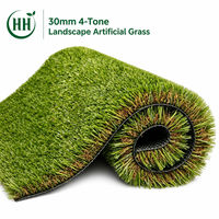 Tapis d'herbe artificielle haute densité, tapis d'extérieur doux, tapis en gazon artificiel vert pour salon intérieur