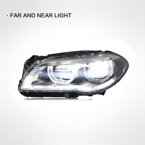 Gruppo <span class=keywords><strong>Fari</strong></span> a LED Completo con <span class=keywords><strong>Angel</strong></span> Eye WLJ per BMW Serie 5 F10 F18 2011-2017, Aggiornamento Retrofit LED DRL Completo per <span class=keywords><strong>Fari</strong></span> Anteriori - Product Image 4