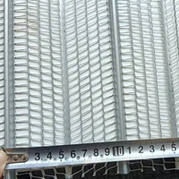 Malla de Acero Galvanizado Resistente de Fábrica, Malla Metálica para Enlucido de 3/8'' de Profundidad para Construcción, Refuerzo de Hormigón y Edificación