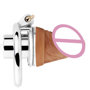 FRRK Sissy bekaret kilit kafes erkekler <span class=keywords><strong>Abstinence</strong></span> <span class=keywords><strong>Penis</strong></span> esaret BDSM erkek kısıtlama ereksiyon köle cezalandırmak için seks oyuncakları adam ve çiftler - Product Image 2