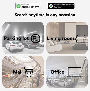 Traceur GPS sans fil intelligent anti-perte pour moto, compatible Android et MFi iOS, mini balise de localisation pour clés et objets, fonctionnalité '<span class=keywords><strong>Localiser</strong></span> mon appareil' - Product Image 4