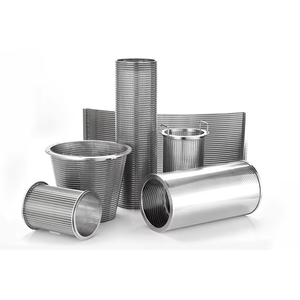 נירוסטה 304 316l wedge צינור מסך צינור רציפים צינור מסך רציף גבוה דיוק גבוהה צינורות מסנן חוט עם חריץ מיני - Product Image 3