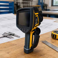 Caméra thermique portable à piles 640x480, caméra thermique infrarouge portative pour l'inspection électrique et mécanique
