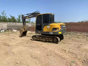 Used Volvo EC80D Crawler Excavator 7.4Ton <b>Small</b> Digger Volvo D3.4A Engine Original Hydraulic System Second Hand Volvo Excavator - Product Image 1