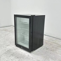 Mini réfrigérateur intelligent pour hôtel, 53 l, comptoir, porte en verre, mini réfrigérateur de présentation pour caviar