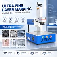 Marqueur laser UV portable 5W 10W 15W, machine de gravure ultra-fine pour composants électroniques, verre, cristal