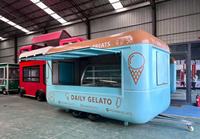 Cuisine mobile commerciale, remorque alimentaire, camion de restauration à vendre avec équipement de cuisine complet aux Émirats arabes unis, Dubaï, Qatar, Koweït