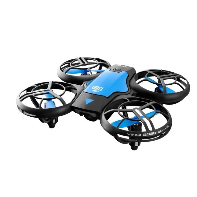 Newest V8 Mini Drone 4K 1080P HD Camera WiFi Fpv Protective Design Drone Quadcopter RC Drone Toy Geasture Control