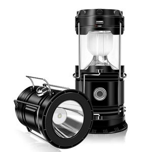 <b>Camping</b> <b>Lantern</b> <b>Led</b> Solar Rechargeable 5W Plastic Outdoor Lighting For <b>Camping</b> - Product Image 1