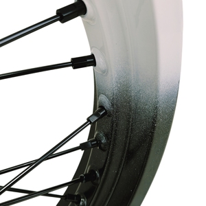 Ensemble de roues Supermoto 16/17 pouces, jantes bicolores blanc et noir, avant et arrière, pour EXC YZF <span class=keywords><strong>Fantic</strong></span> - Product Image 6