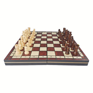 Juego de Ajedrez Magnético Plegable de Madera de 12 Pulgadas al por Mayor con Piezas para Niños, Juego de Mesa Educativo, Juego de Lujo - Product Image 6