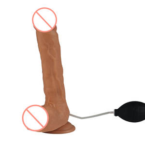 Kovida Squirt Water Vibración femenina Simulación Phallus Consoladores de silicona Squirting Eyaculating Realista Consolador realista para mujeres - Product Image 2