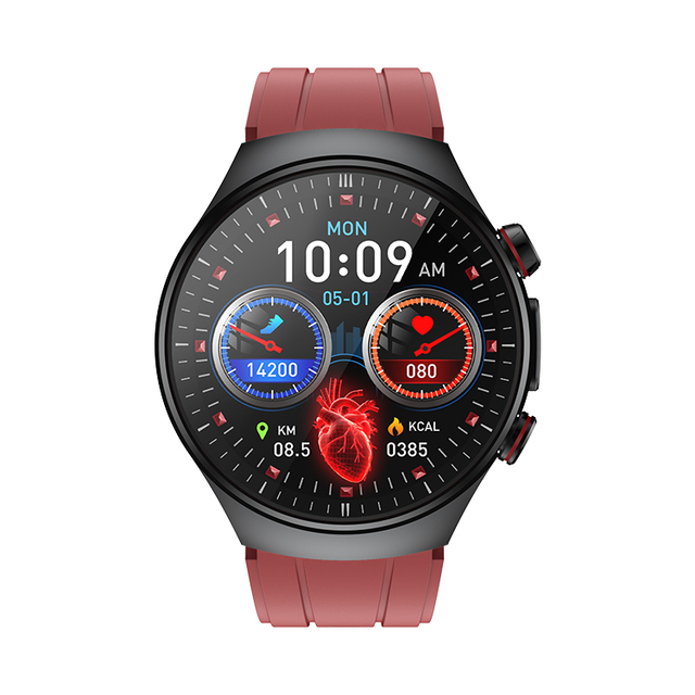 ET488 Health Smart Watch with Amoled Display ECG SOS NFC Fitness Tracker BT Calling Health Monitoring Smartwatch for Men Women