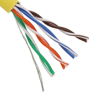 <span class=keywords><strong>Cable</strong></span> Cat5e a granel de 1.000 pies, <span class=keywords><strong>cable</strong></span> Ethernet CCA, 24 AWG, caja de extracción <span class=keywords><strong>UTP</strong></span>, red LAN, amarillo - Product Image 5