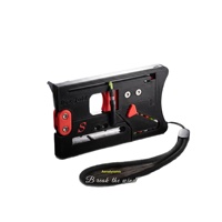 Boxfold Enhanced Quick-Change ABS Material Rubber Band Magic Pivot Folding Card-Style Slingshot Extended Magazine Radish Knife