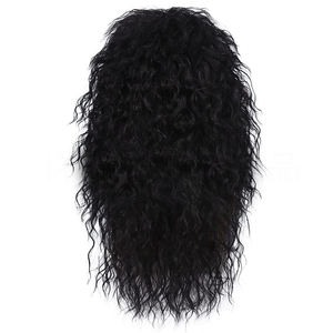 <span class=keywords><strong>Peluca</strong></span> Larga y Rizada Personalizable Estilo Punk Rocker para Cosplay, Disfraz de Halloween para Mujeres y Hombres, <span class=keywords><strong>Peluca</strong></span> para Fiesta de Cosplay, Precio al por Mayor - Product Image 4