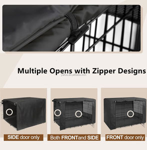 Indoor/Outdoor Oxford Duurzaam Waterdicht Huisdier Kennel Kooien Dragers Hond Krat Cover - Product Image 4