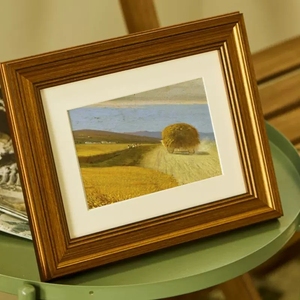 Hiện đại MDF khung ảnh bằng gỗ thời trang sang trọng ánh sáng vẫn còn cuộc sống bức tranh khung trang trí nội thất làm bằng tay sơn khung ảnh - Product Image 1