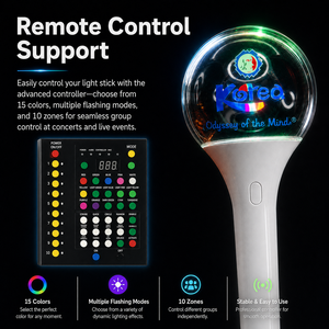 Longstargift - Barra de Luz LED con Control Remoto RF Acrílico Personalizado con Marca Propia para Proyectos de Agencias de Entretenimiento - Product Image 1