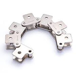 โซ่สายพานลำเลียงทำจากสเตนเลสสตีล SSC208BSK1F4สองระดับสำหรับร้านอาหารพร้อม SA1และ SA2และ SK1พร้อมเฟืองเหล็ก - Product Image 3