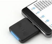 Top vente NFC lecteurs de cartes à puce écrivain RFID copieur noir USB programmeur porte-clés lecteur