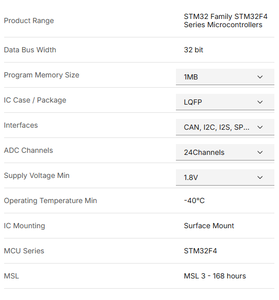 TAIYAN STM32F429 Microcontrôleur haute performance 32 bits - 100% original, neuf - Product Image 6