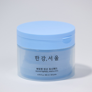 Hangangseoul Vegan Sparkling Ice Toner Pads con Ácido Hialurónico 140ml Calmante Hidratante Control de Grasa para Piel Seca - Product Image 6