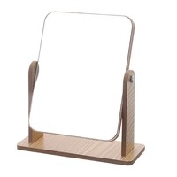 Miroir de maquillage pliable sur pied, coloré et mignon, en promotion