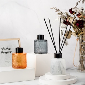 Bán buôn sậy khuếch tán chữa bệnh Tinh dầu khuếch tán hương thơm nhà sang trọng Chai Thủy Tinh <span class=keywords><strong>100ml</strong></span> sậy khuếch tán - Product Image 3