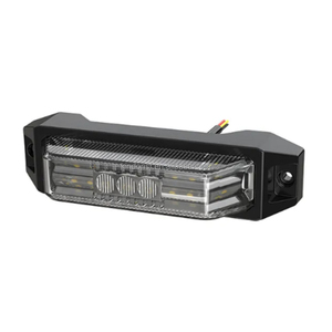 Luz de Rejilla de Montaje Superficial LED <span class=keywords><strong>ECE</strong></span> R65 Clase 2 R10 SAE, Luz Estroboscópica Intermitente LED de 27 W, Cabezal de Luz con Amplio Ángulo de 200 Grados SA7029 - Product Image 1