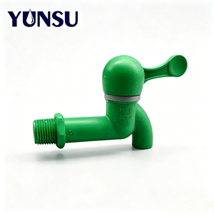 Robinet de cuisine moderne à montage sur plancher, en plastique vert, avec joint de diaphragme à friction nul breveté DN15, à débit d'eau élevé - Product Image 2