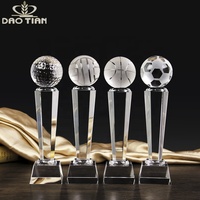 PuJiang – trophée de sport K9 clair de haute qualité, avec gravure laser 3d ou sablage, ballon de tennis en cristal