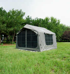 เต็นท์พกพาแบบเป่าลมสำหรับตั้งแคมป์กลางแจ้ง ทำจากไนลอน กันน้ำ สำหรับ 4-8 คน กางง่าย รวดเร็ว ขนาดใหญ่ พร้อมหลังคาเป่าลม - Product Image 6