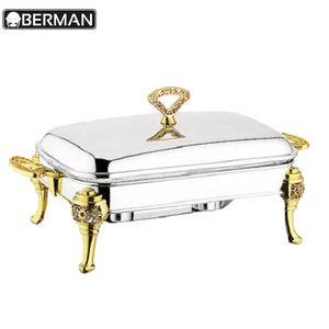 Berman Keuken Koken Apparatuur Mini Elektrische Chafing Dish Factory Set Voedsel Warmer Buffet Eten <span class=keywords><strong>Heater</strong></span> Voor Andere Hotel - Product Image 5