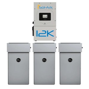 SoL-Ar K 12K PowerPro ESS 14.3kWh LiFePO4 10-20Kw Paquete de Baterías de Pared Divididas para Híbrido de Red con CAN/Bluetooth/WiFi IP65 - Product Image 4