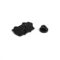 Broche en émail en métal peint en forme de food truck, mignonne, à une face, pour sac, veste, souvenir, cadeau, OEM